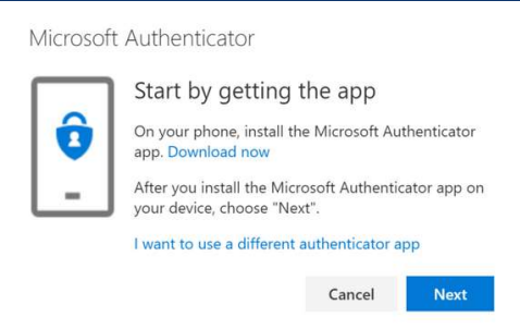 Microsoft Authenticator App — Step Five