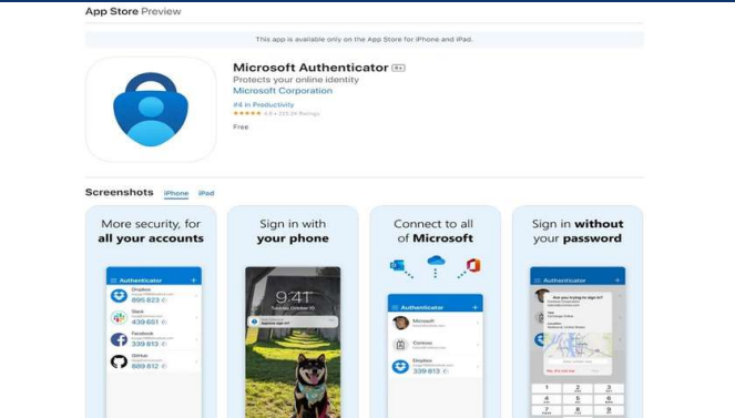 Microsoft Authenticator App — Step Six