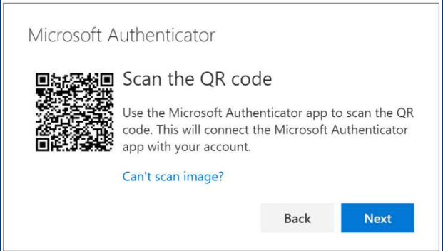 Microsoft Authenticator App — Step Eight